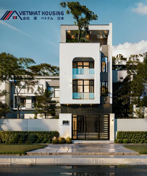 Chiêm ngưỡng mẫu thiết kế nhà phố 4 tầng khung thép siêu đẹp
