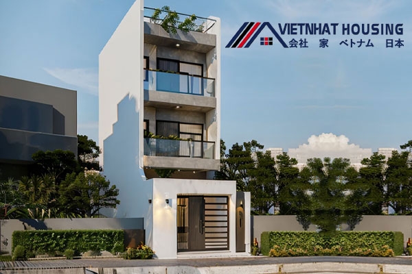 Công trình nhà khung thép diện tích hơn 50m2 quy mô 3 tầng