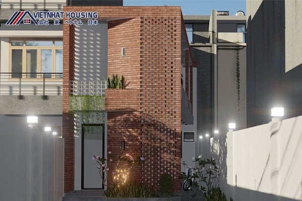 Dự án nhà ống cấp 4 phong cách mới tại Vĩnh Long chi phí thi công thấp