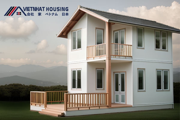 Mẫu nhà lắp ghép 2 tầng đẹp giá chỉ từ 300 triệu