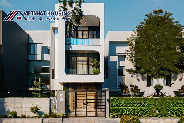 Mẫu nhà ống 3 tầng 210m2 siêu đẹp hút mắt người nhìn