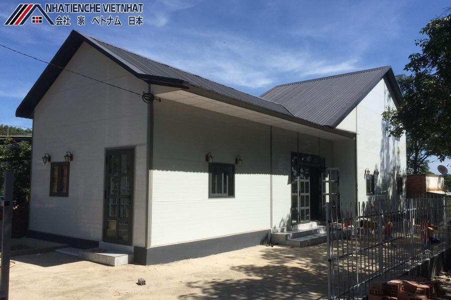 Nhà lắp ghép giá rẻ 128m2 chỉ với 450 triệu đồng 