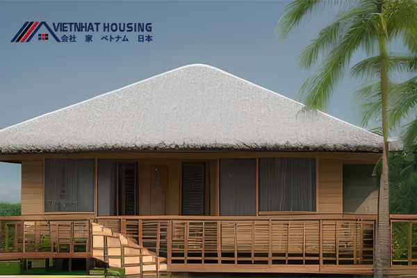 Nhà lắp ghép thiết kế Resort nghỉ dưỡng tại Mũi Né thu hút khách du lịch