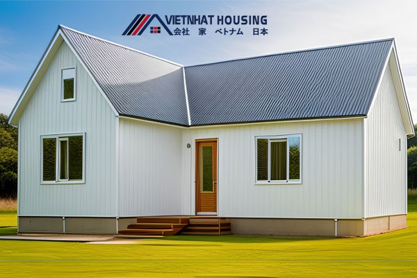 Nhà vườn lắp ghép tại Tây Ninh đơn giản nhưng không kém phần ấn tượng
