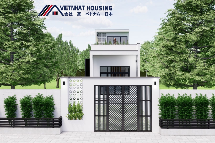 Thi công nhà khung thép 2 tầng 195m2 , giá hoàn thiện chưa đến 1 tỷ