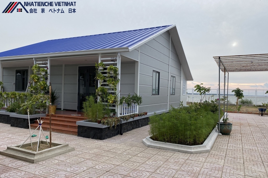 Thi công nhà lắp ghép 80m2 chỉ với 270 triệu đồng