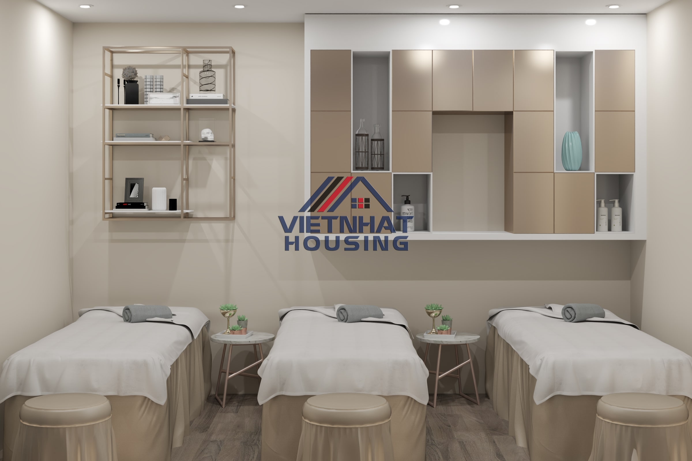 Thiết kế nhà lắp ghép spa mini – tối ưu diện tích, tối đa công năng