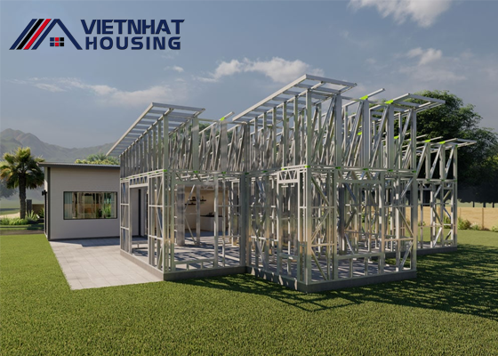 Tư vấn thi công nhà xây khung thép bền, đẹp và giá tốt