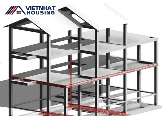 Xu hướng xây dựng nhà dân dụng khung thép hiện đại